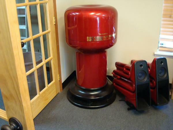 Technics SST-1 Twin Load Horn Speaker and SST-25hz Super Technics SST-1 Twin Load Horn Speaker and SST-25hz Super