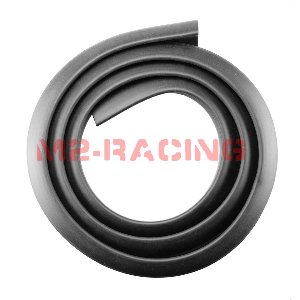 Универсальный 5-футовый матовый черный спойлер на заднюю крышу багажника крыло хвостовая кромка отделка резина - Изображение 4 из 4