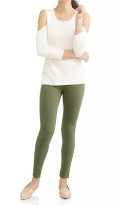 Full Length Soft Knit Jeggings Size 