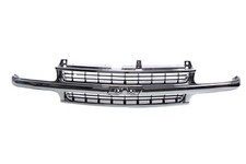 Gm1200442 Front Grille For Chevrolet Tahoe Chromed Black 88968934