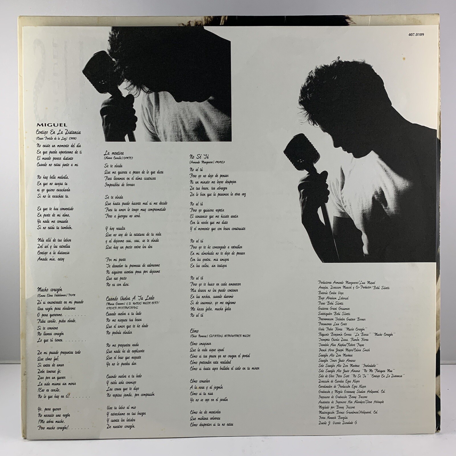 Luis Miguel Lot 2 LPs Vinyl Romance/Busca Uns Mujer Brazil VG+ W/ Inserts  Rare | eBay