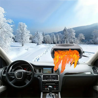 12V Car Heater, Portable Windshield Defogger and Defroster 200W Fast Heating &Co