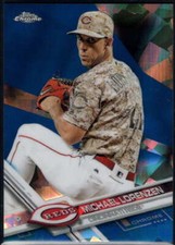 Michael Lorenzen 2017 Topps Chrome Sapphire Edition #386 /250 Reds 