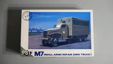 PST plastic model kit 1/72 M7 Small Arms Repair GMC Truck #72057 complete