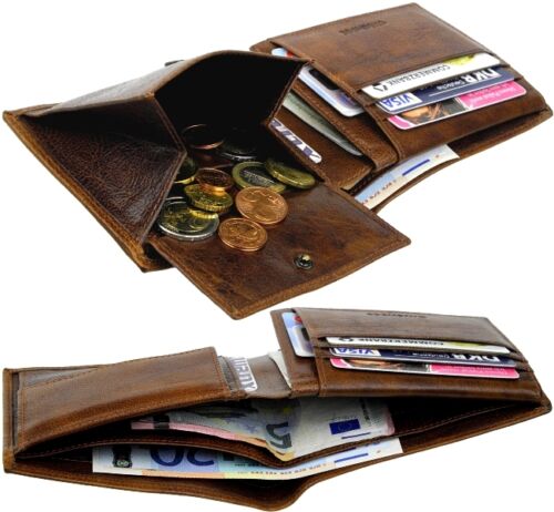 Chiemsee Men's Leather Brown Wallet Purse - Picture 5 of 6