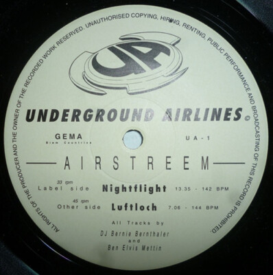 Airstreem - Nightflight (12'') (Very Good Plus (VG+)) - 3297861363