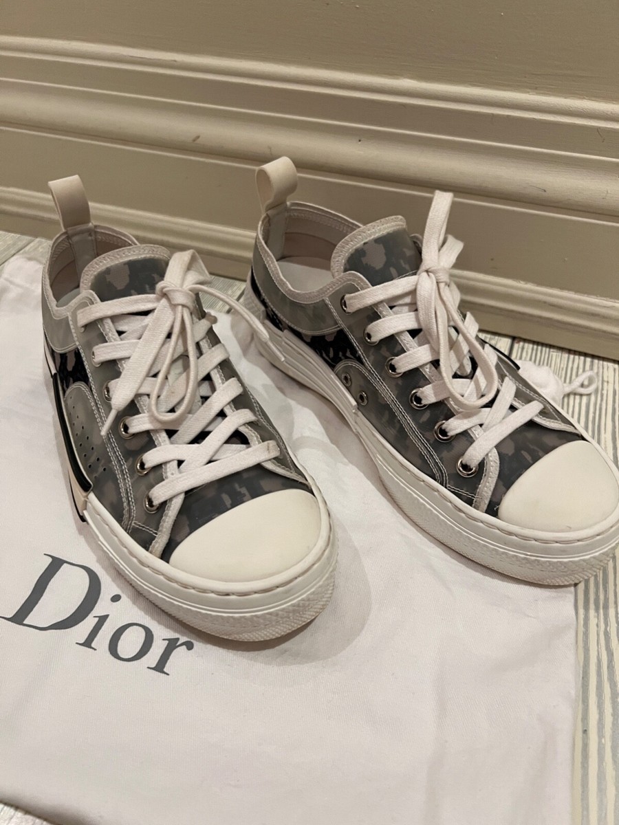 DIOR B23 Oblique Black Jacquard Low Top Sneakers Canvas Size DIOR B23 Oblique Black Jacquard Low Top Sneakers Canvas Size