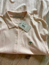 PETER MILLAR Cotton Blend POLO  Jupiter Island Golf Club Women's XSmall NWT $85.