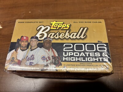 Topps 2006 Updates and Highlights Complete Sealed Factory Sealed Set