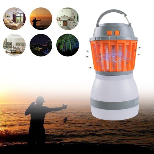 Camping Bug Zapper Tent LightWaterproof Mosquito Killer Lightweight LED Lantern eBay