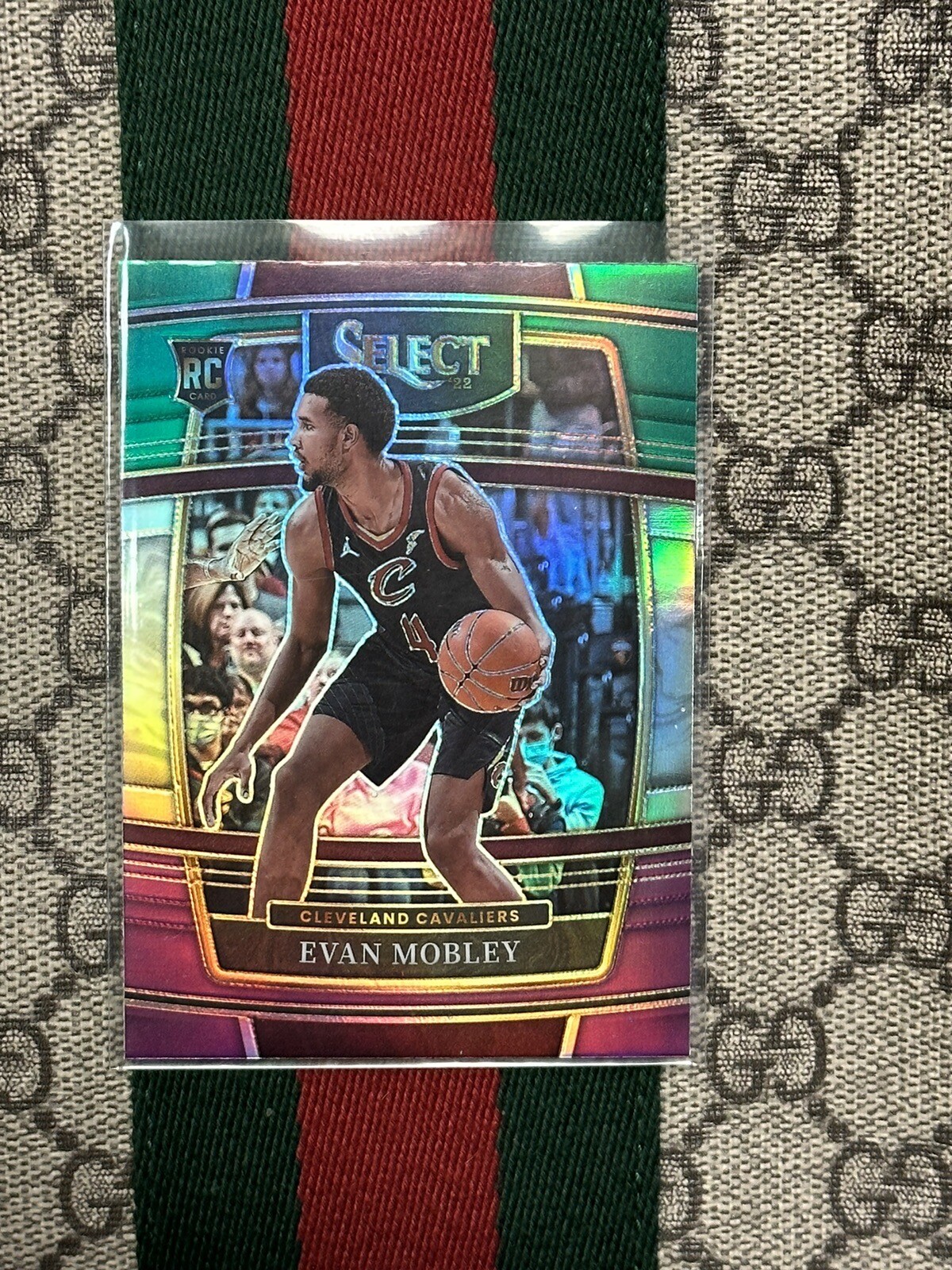 2021-22 Panini Select Evan Mobley Tri-color Prizm Rookie RC Cavaliers #5