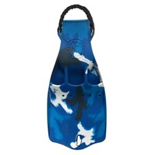 Scubapro Jet XL Blue Camo Dive Fins with Spring Heel Strap 25.376.500 
