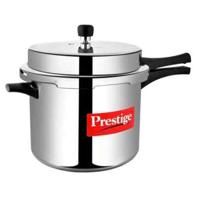 BRAND NEW PRESTIGE POPULAR 10 LITRE ALUMINUM PRESSURE COOKER
