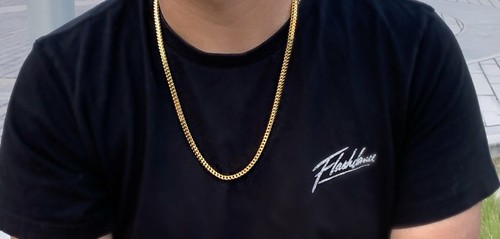 Franco Chain - 4.2mm 14k Gold Vermeil 