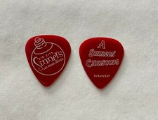 SIN CITY SINNERS - A SINNERS' CHRISTMAS Las Vegas Nevada Red Guitar Pick Tour