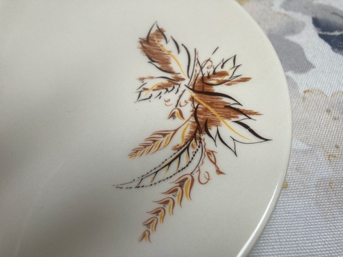 Vintage Knowles Caprice Accent 6" Plates U Get 4 Plates - Picture 7 of 9