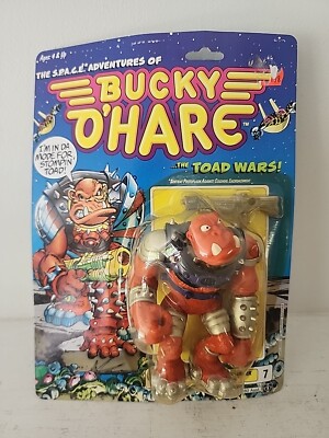 New Bruiser The Berserker Baboon 1363 (Vintage Bucky O'Hare, Hasbro) SEALED