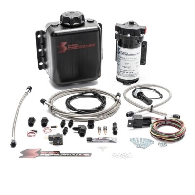 Snow Performance Stage 1 Boost Cooler FI Water Methanol Injection Kit Braided