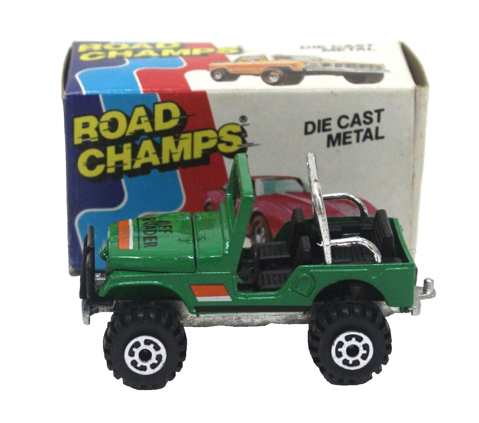 Road Champs Jeep escala 1:64 Diecast y de juguete