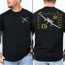 A-10 Thunderbolt II Fairchild T-Shirt Close Air Support Aircraft Shirt