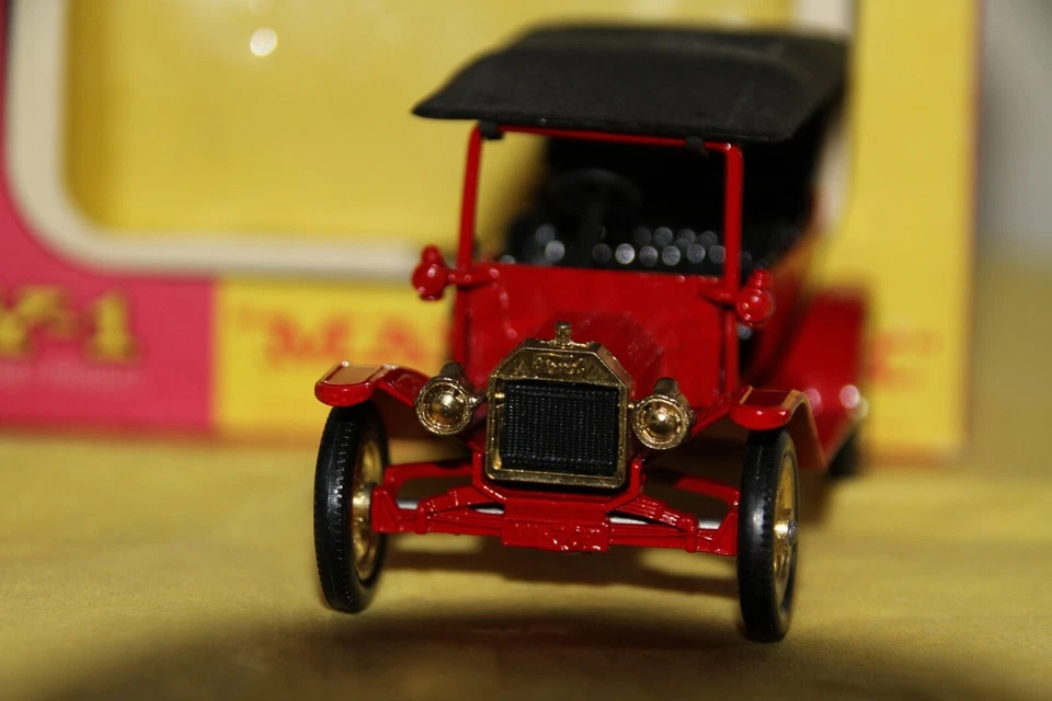 Matchbox Models of Yesteryear Y1-2 Ford Model T Car ,Issue 6 ,R*, OVP - F - Box - Bild 4 von 4