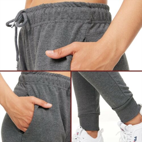 Damen Jogginghose Bequeme Sweatpants Sport Freizeit Lang Trainingshose - Bild 8 von 27