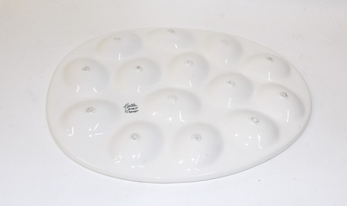 Colorful Spring Summer Bella Casa Ganz Deviled Egg Serving Platter - Picture 3 of 3