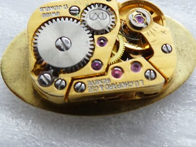 VINTAGE lu chopard lady  17 jewels  WRISTWATCH not working Movement (R508)