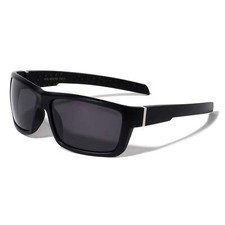 Polarized Sunglasses Sports Wrap Around 60mm Black/Black 