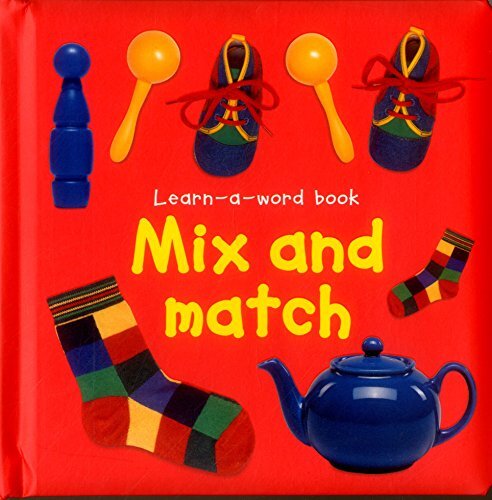 Learn-a-Word Book: Mix and Match. Nicola-Tuxworth 9781843228622 Free Shipping**
