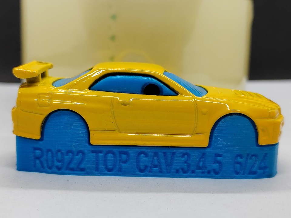 Hot Wheels 2024 Prototype NestNissan Skyline GTRR34 Yellow Color No
