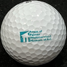 Arnold Palmer Prizes of Palmer Logo Golf Ball Westmoreland Museum of Art