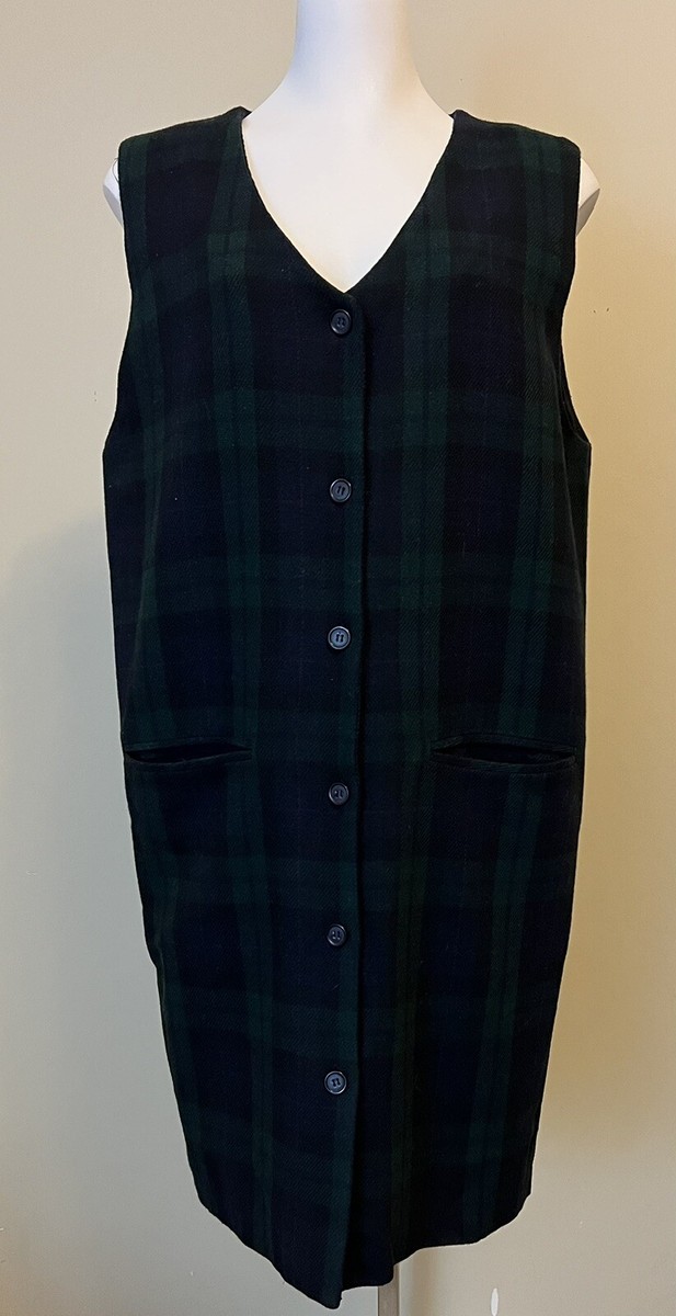 green emerald velvet dress Gretchen Scott Jersey Ruffneck Dress Plaidly Cooper Green Multi main image 0