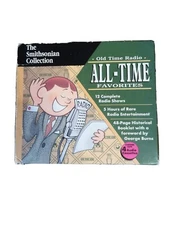 Old Time Radio-all Time Favorites 12 Shows On 4 Cassettes + 48 Pg Booklet