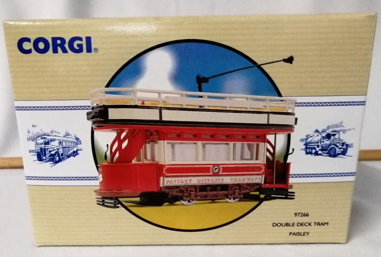 Corgi 97266, Double Deck Tram - Free Price Guide & Review