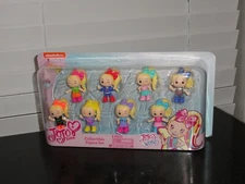 JUST PLAY NICKELODEON JOJO SIWA 8-PIECE 2'' COLLECTIBLE FIGURE SET