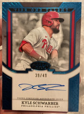 2024 TOPPS TIER ONE KYLE SCHWARBER AUTO #/49