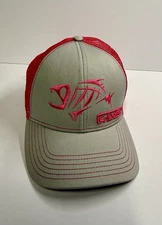 G Loomis Fishing Mesh back Pink & Gray SnapBack Adjustable Baseball Hat