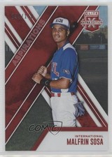 2017 Panini Elite Extra Edition Aspirations Red 44/150 Malfrin Sosa #184 s6w