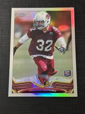 2013 Topps Chrome Refractor #4 Tyrann Mathieu Rookie Card RC Honey Badger LSU. rookie card picture