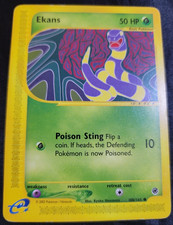 Ekans # 108/165 Expedition Base Set Pokemon TCG Game Trading Cards LP on eBay