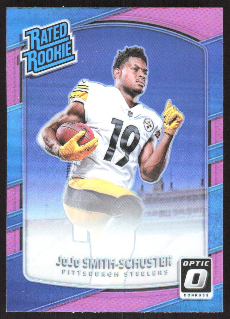 715G 2017 Donruss Optic #176 JuJu Smith-Schuster Pink