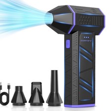 Electric Compressed Air Duster - 130,000 RPM High-Power Air Blower, Rechargeable