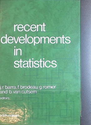 Recent Developments in Statistics. Brodeau, F., Jean-René Barra and G. R 2236869