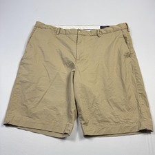 Polo Ralph Lauren Shorts Mens 42 Khaki Stretch Classic Fit Chino Casual