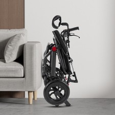 All Terrain Reclining Foldable Wheelchair For Adult 90-175  w/Removable Headrest