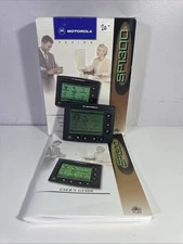 Vtg Motorola SP1300 Smart Pager with Manual And Box