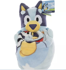 Bluey Hug Pillow  Travel Blanket