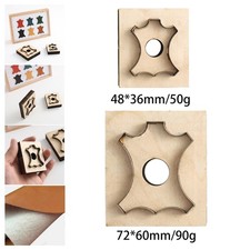 Artisanat en cuir découpe Die Tag pendentif moule pochoirs modèle