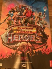 Dungeons And Dragons Heroes Atari Double Side...
